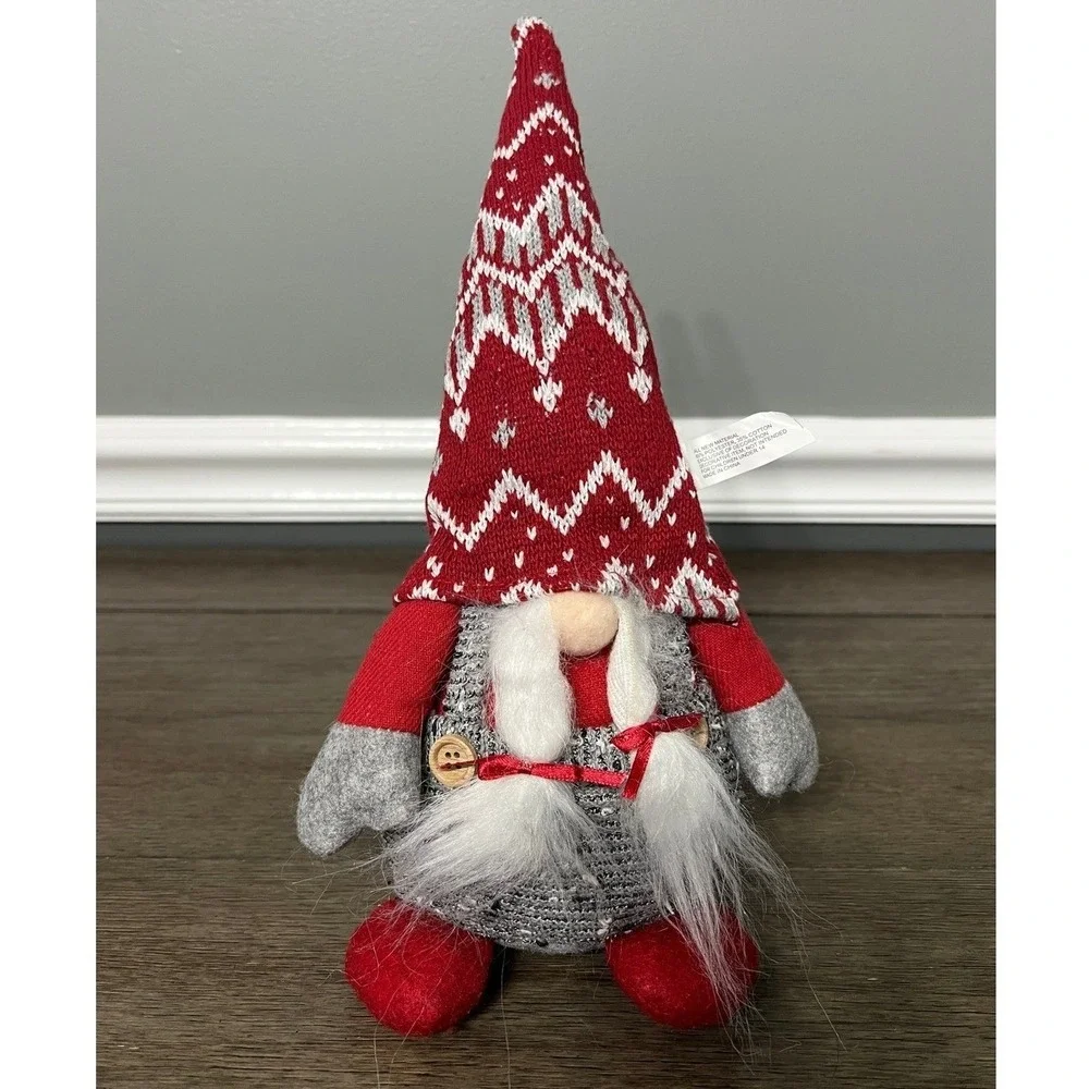 Christmas Gnome Scandinavian Nordic Elf Plush Holiday Kids Decor‎
